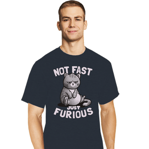 Shirts T-Shirts, Tall / Large / Dark Heather Not Fast Just Furious