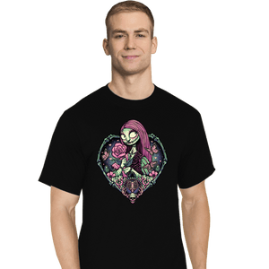 Daily_Deal_Shirts T-Shirts, Tall / Large / Black Heart Sally Ragdoll