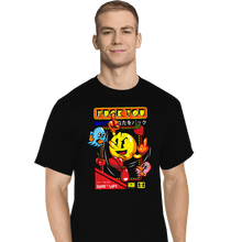 Load image into Gallery viewer, Secret_Shirts T-Shirts, Tall / Large / Black Puck Man
