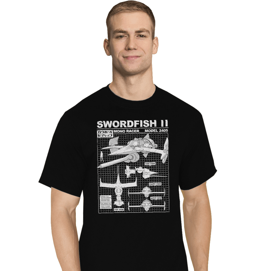 Shirts T-Shirts, Tall / Large / Black Swordfish II Deal