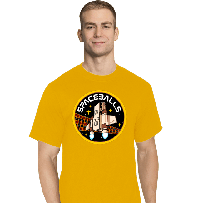 Daily_Deal_Shirts T-Shirts, Tall / Large / White Vintage Spaceballs