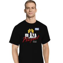 Load image into Gallery viewer, Secret_Shirts T-Shirts, Tall / Large / Black Plaza Playset
