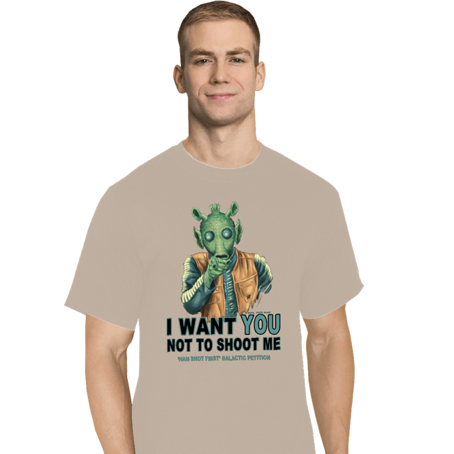 Shirts T-Shirts, Tall / Large / White Rodian Petition