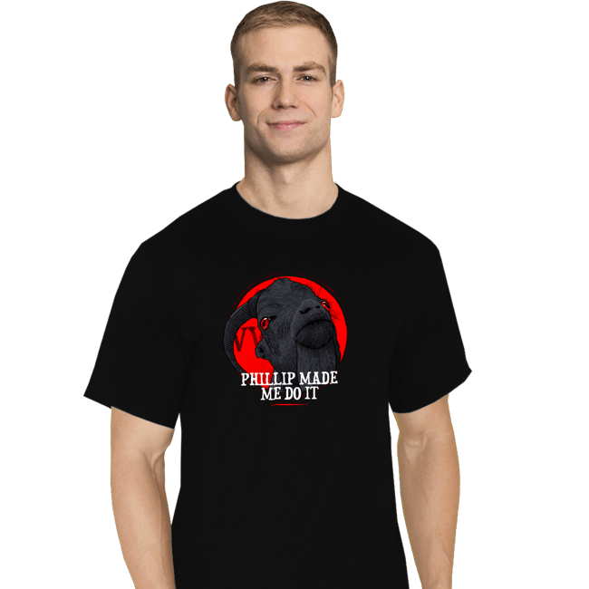 Shirts T-Shirts, Tall / Large / Black Phillip Made Me Do It