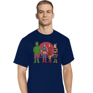 Shirts T-Shirts, Tall / Large / Navy King Of The Heroes