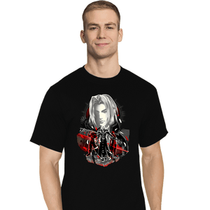 Daily_Deal_Shirts T-Shirts, Tall / Large / Black Sephiroth