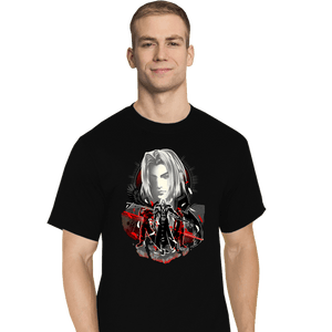 Daily_Deal_Shirts T-Shirts, Tall / Large / Black Sephiroth