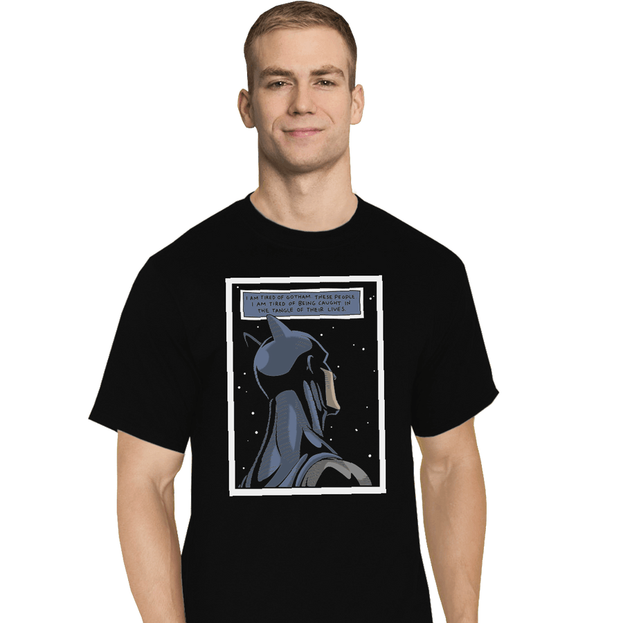 Shirts T-Shirts, Tall / Large / Black Manbatan
