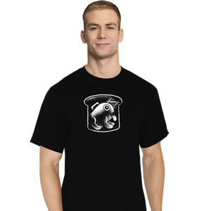 Shirts T-Shirts, Tall / Large / Black Demon Dog And Bread