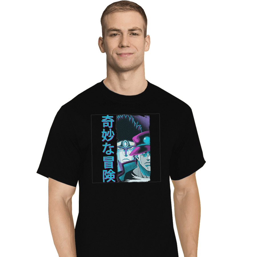 Shirts T-Shirts, Tall / Large / Black JoJo's Bizarre Adventure