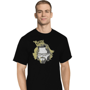 Shirts T-Shirts, Tall / Large / Black The Dude Abides