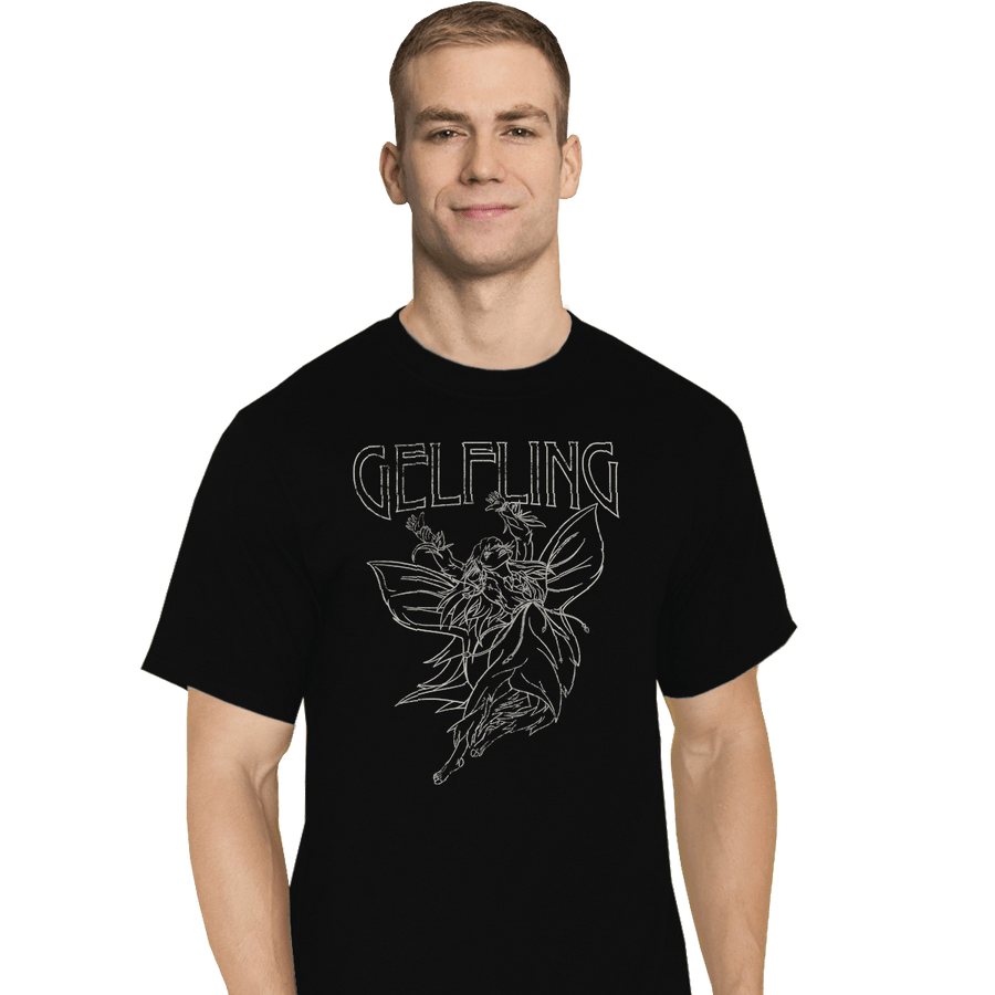Shirts T-Shirts, Tall / Large / Black Led Gelfling