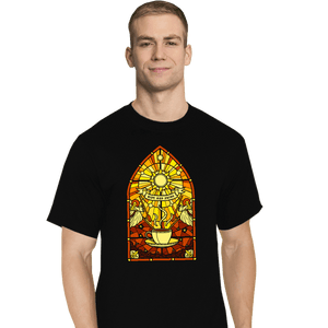 Daily_Deal_Shirts T-Shirts, Tall / Large / Black The Holy Brew