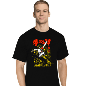 Secret_Shirts T-Shirts, Tall / Large / Black Chainsawman