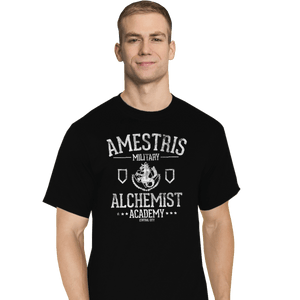 Shirts T-Shirts, Tall / Large / Black Alchemy Academy