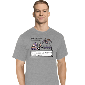 Secret_Shirts T-Shirts, Tall / Large / Sports Grey Pocket Thing