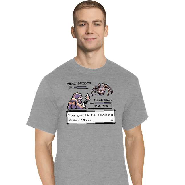 Secret_Shirts T-Shirts, Tall / Large / Sports Grey Pocket Thing