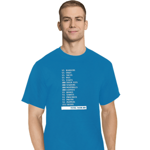 Secret_Shirts T-Shirts, Tall / Large / Royal Blue 55 Burgers
