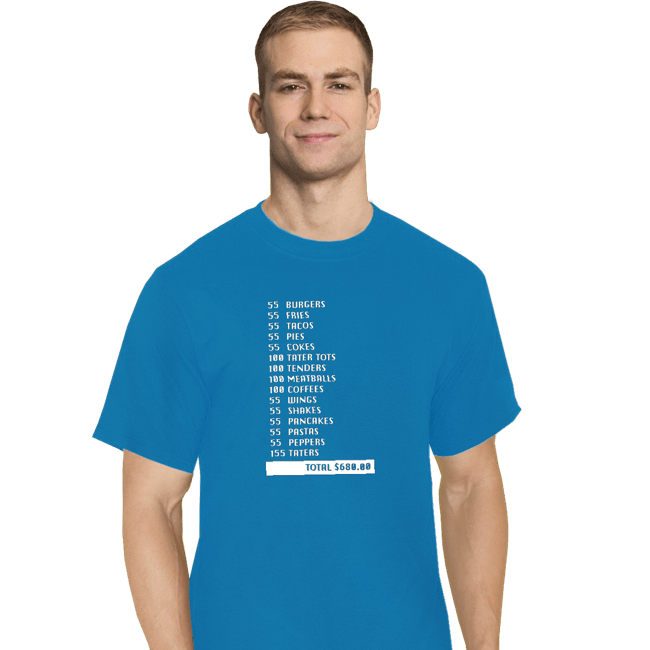 Secret_Shirts T-Shirts, Tall / Large / Royal Blue 55 Burgers