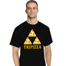Load image into Gallery viewer, Shirts T-Shirts, Tall / Large / Black TriPizza
