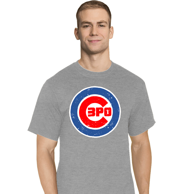 Daily_Deal_Shirts T-Shirts, Tall / Large / Sports Grey Major League Droid