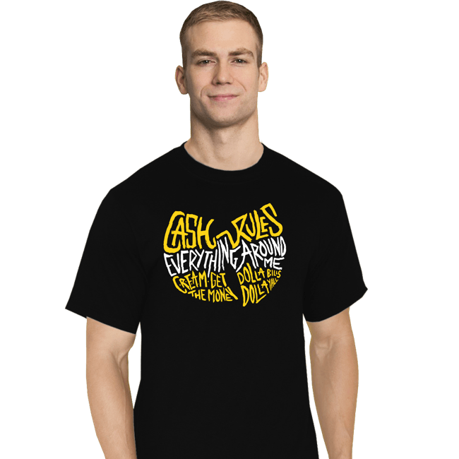 Daily_Deal_Shirts T-Shirts, Tall / Large / Black Cash Rules