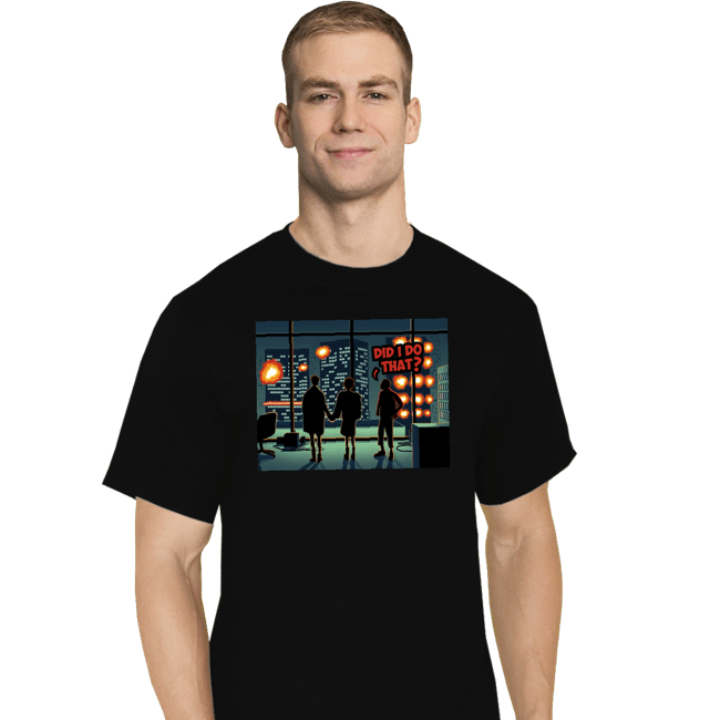 Secret_Shirts T-Shirts, Tall / Large / Black Chaotic Ending!