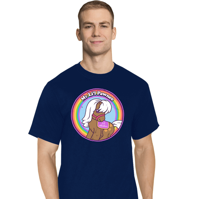 Shirts T-Shirts, Tall / Large / Navy My Li'l Pawnee
