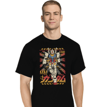 Load image into Gallery viewer, Daily_Deal_Shirts T-Shirts, Tall / Large / Black Gundam - Ready To Fight
