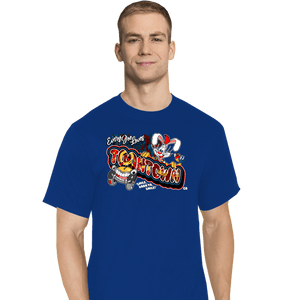 Daily_Deal_Shirts T-Shirts, Tall / Large / Royal Blue Every Joe Loves Toontown
