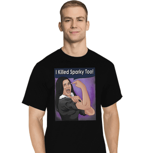 Secret_Shirts T-Shirts, Tall / Large / Black Sparky Too!