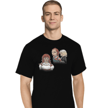 Load image into Gallery viewer, Shirts T-Shirts, Tall / Large / Black Chucky&#39;s Girl
