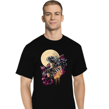 Load image into Gallery viewer, Daily_Deal_Shirts T-Shirts, Tall / Large / Black Moonlight Wall-E
