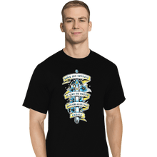 Load image into Gallery viewer, Daily_Deal_Shirts T-Shirts, Tall / Large / Black Vintage Sword

