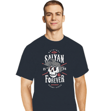 Load image into Gallery viewer, Shirts T-Shirts, Tall / Large / Dark Heather Saiyan Forever
