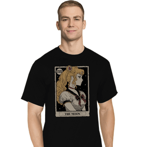 Secret_Shirts T-Shirts, Tall / Large / Black Moon Tarot