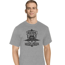 Load image into Gallery viewer, Secret_Shirts T-Shirts, Tall / Large / Sports Grey Rico&#39;s Roughnecks
