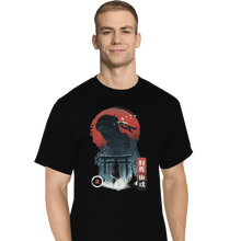 Load image into Gallery viewer, Shirts T-Shirts, Tall / Large / Black Samurai Warrior
