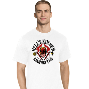 Secret_Shirts T-Shirts, Tall / Large / White Hell's Kitchen