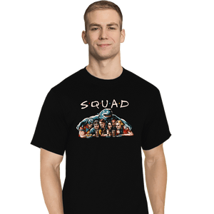 Secret_Shirts T-Shirts, Tall / Large / Black SQUAD