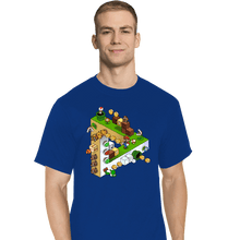 Load image into Gallery viewer, Daily_Deal_Shirts T-Shirts, Tall / Large / Royal Blue Impossible Platforms
