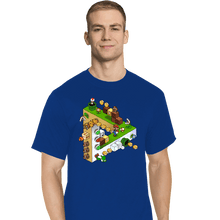 Load image into Gallery viewer, Daily_Deal_Shirts T-Shirts, Tall / Large / Royal Blue Impossible Platforms
