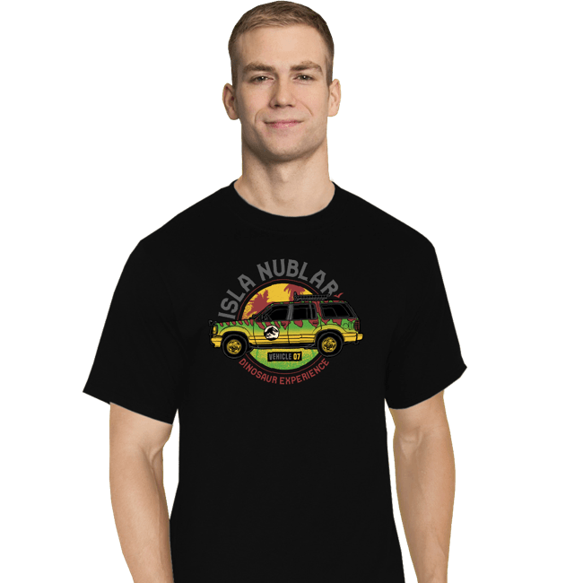 Daily_Deal_Shirts T-Shirts, Tall / Large / Black Isla Nublar Experience