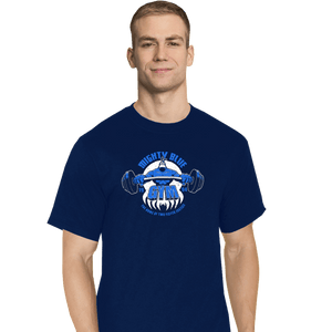 Shirts T-Shirts, Tall / Large / Navy Mighty Blue Gym