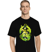 Load image into Gallery viewer, Shirts T-Shirts, Tall / Large / Black Verdant Strider Tighnari
