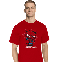 Load image into Gallery viewer, Shirts T-Shirts, Tall / Large / Red Hello Porker
