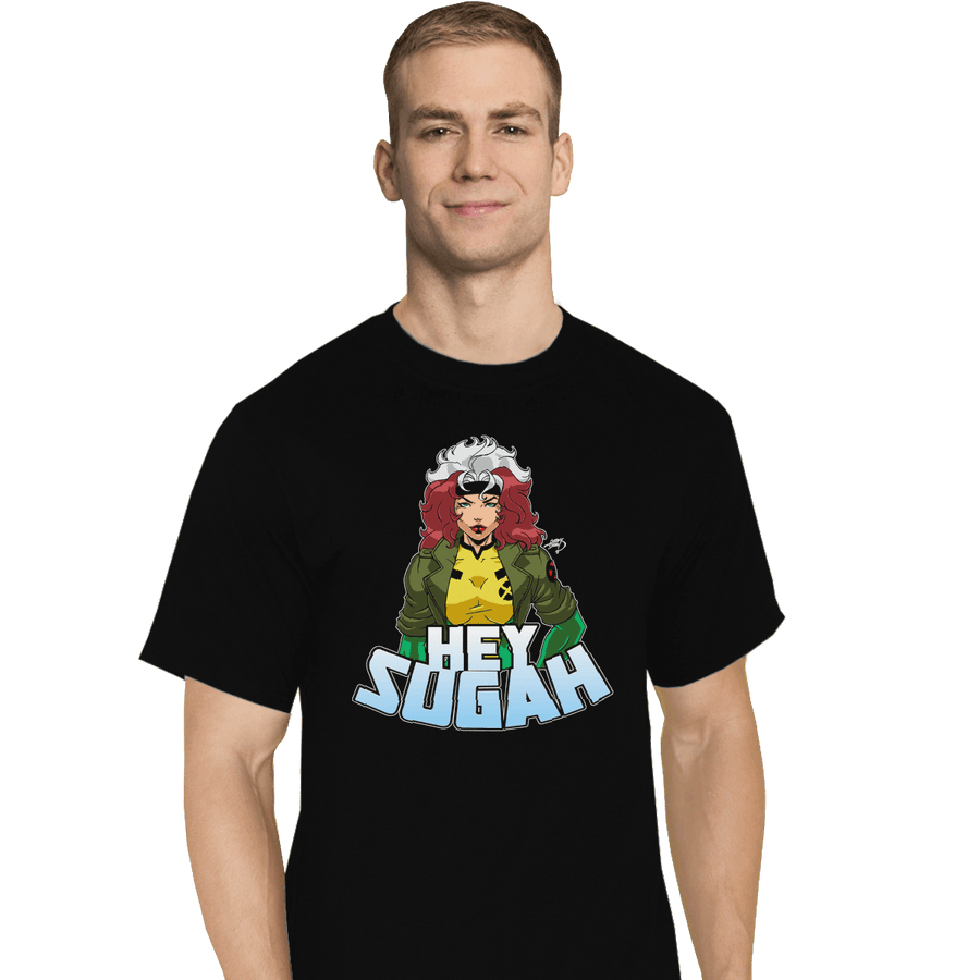 Shirts T-Shirts, Tall / Large / Black Hey Sugah
