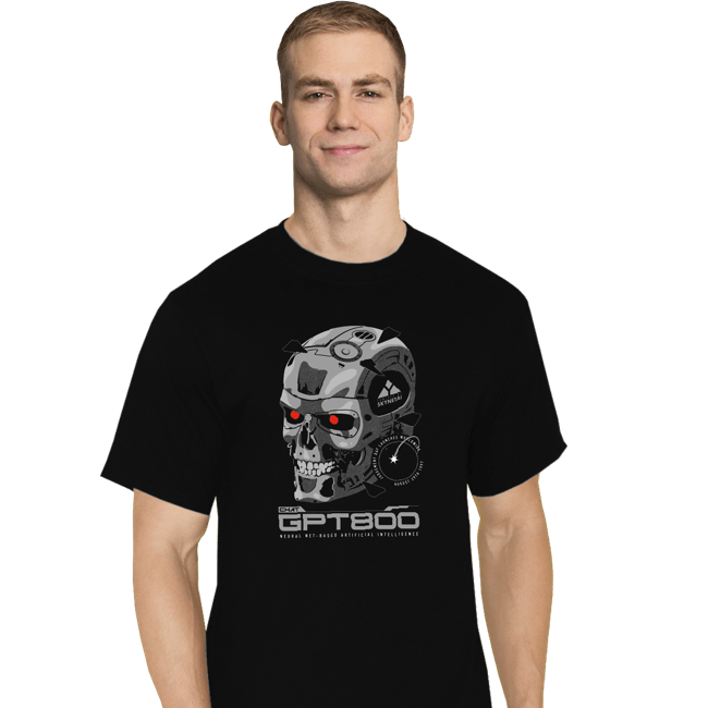 Daily_Deal_Shirts T-Shirts, Tall / Large / Black GPT800