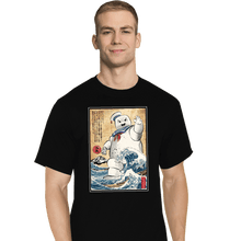 Load image into Gallery viewer, Daily_Deal_Shirts T-Shirts, Tall / Large / Black Marshmallow Man In Japan
