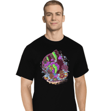 Load image into Gallery viewer, Shirts T-Shirts, Tall / Large / Black EVA 01 Ornate
